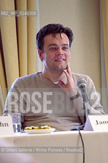 James Twining in a panel, Crimefest 2008, Bristol..copyright©Gilbert Gallerne/Writer Pictures/Rosebud2