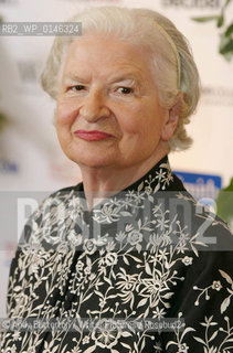 PD James arriving at the British Book Awards, Grovesnor House Hotel, central London....Copyright©Andy Butterton/Writer Pictures/Rosebud2