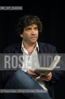 British writer Richard Benson, author of The Farm ..The Debut Author festival at the Traverse theatre in Edinburgh...Copyright©Pascal Saez/Writer Pictures/Rosebud2