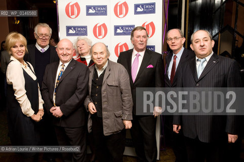 Winners of The Oldie Awards 2010, Joanna Lumley, Lady Caroline Cranbrook, Quentin Blake, Terry Wogan and Chris Mullins, pictured with Richard Ingrams and The Directors of Swan Hellenic Cruises at The Oldie Awards at Simpsons on The Strand ..copyright©Adrian Lourie/Writer Pictures/Rosebud2