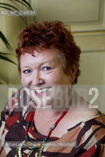 Janie Hampton, author, attending The Oldie Literary Lunch, August 2008 ..copyright©AdrianLourie/Writer Pictures/Rosebud2