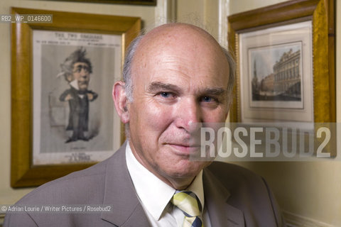 Vince Cable attends The Oldie Literary Lunch 18 August 2009..copyright©Adrian Lourie/Writer Pictures/Rosebud2