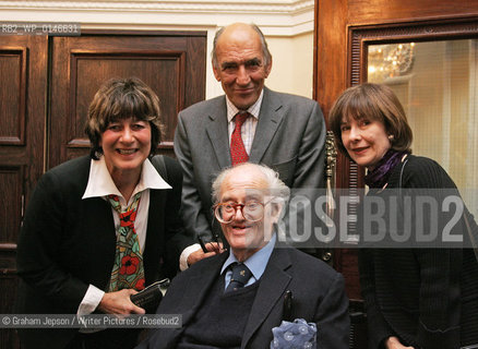 The Oldie Literary Lunch at Simpsons on the Strand, London.  Pic shows l-r: Andrew Roberts historian, Leslie Philips and Felix Dennis..copyright©Graham Jepson/Writer Pictures/Rosebud2