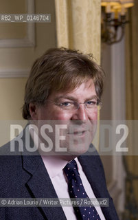 Edward Stourton, Presenter of The Today Programme on Radio 4 and author attends The Oldie Literary Lunch in London on 17 February 2009..Copyright©Adrian Lourie/Writer Pictures/Rosebud2