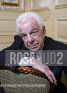 Barry Cryer, writer and broadcaster, attends The Oldie Literary Lunch at Simpsons on The Strand, London 130109..copyright©Adrian Lourie/Writer Pictures/Rosebud2