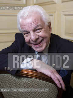 Barry Cryer, writer and broadcaster, attends The Oldie Literary Lunch at Simpsons on The Strand, London 130109..copyright©Adrian Lourie/Writer Pictures/Rosebud2