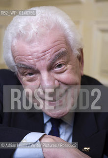 Barry Cryer, writer and broadcaster, attends The Oldie Literary Lunch at Simpsons on The Strand, London 130109..copyright©Adrian Lourie/Writer Pictures/Rosebud2