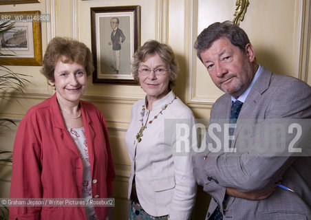 Wendy Cope, Jane Fearnley-Whittingstall and Patrick Bishop..copyright©Graham Jepson/Writer Pictures/Rosebud2