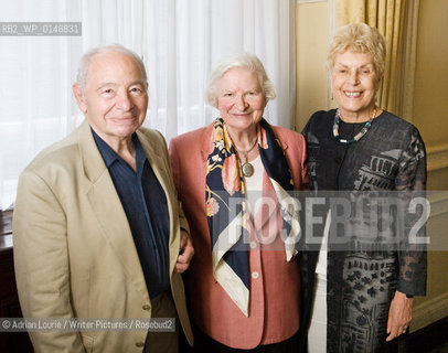 Colin Dexter, PD James and Ruth Rendell authors, attend The Oldie Literary Lunch at Simpsons on The Strand..copyright©Adrian Lourie/Writer Pictures/Rosebud2