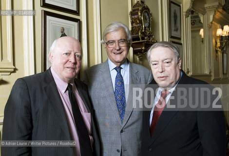 Colin Dexter, PD James and Ruth Rendell authors, attend The Oldie Literary Lunch at Simpsons on The Strand..copyright©Adrian Lourie/Writer Pictures/Rosebud2
