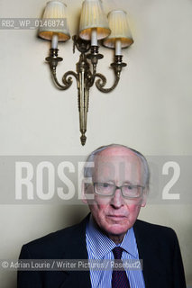 Tom Bingham, The former Master of the Rolls, Lord Chief Justice and Senior Law Lord, attends The Oldie Literary Lunch at Simpsons on the Strand.. .copyright©Adrian Lourie/Writer Pictures/Rosebud2