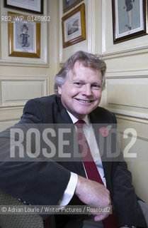 Michael Dobbs, Conservative Politician and Author, attends  The Oldie Literary Lunch November 2008..copyright©Adrian Lourie/Writer Pictures/Rosebud2