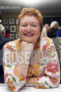 Janie Hampton at The Oldie Literary Lunch, Simpsons on the Strand..©Adrian Lourie/Writer Pictures/Rosebud2