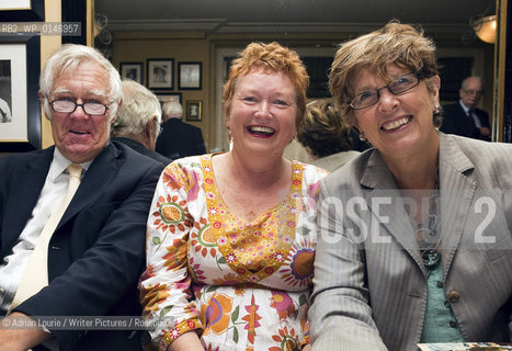 Richard Ingrams, Janie Hampton and Prue Leith  at The Oldie Literary Lunch, Simpsons on the Strand..©Adrian Lourie/Writer Pictures/Rosebud2