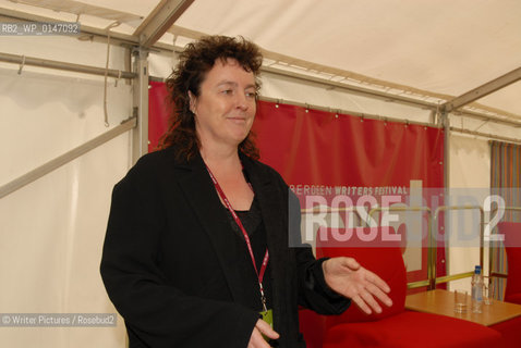 Carol Anne Duffy.Word Festival, Aberdeen.March 13, 2006
©Writer Pictures/Rosebud2