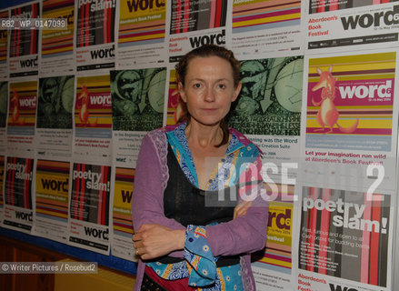 Kirsty Gunn.Word Festival Aberdeen .March 13, 2006
©Writer Pictures/Rosebud2