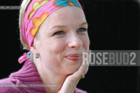 Norwegian writer Linn Ullmann (daughter of Liv Ullmann and Ingmar Bergman), author of Stella Descending, at the Edinburgh International Book festival 2004..Copyright©Pascal Saez.Pascal Saez/Writer Pictures/Rosebud2