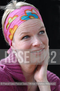 Norwegian writer Linn Ullmann (daughter of Liv Ullmann and Ingmar Bergman), author of Stella Descending, at the Edinburgh International Book festival 2004..Copyright©Pascal Saez.Pascal Saez/Writer Pictures/Rosebud2