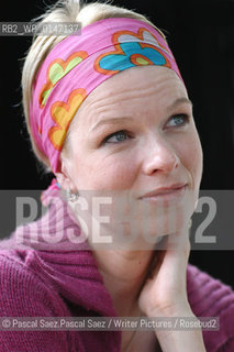 Norwegian writer Linn Ullmann (daughter of Liv Ullmann and Ingmar Bergman), author of Stella Descending, at the Edinburgh International Book festival 2004..Copyright©Pascal Saez.Pascal Saez/Writer Pictures/Rosebud2