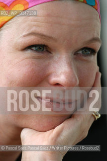 Norwegian writer Linn Ullmann (daughter of Liv Ullmann and Ingmar Bergman), author of Stella Descending, at the Edinburgh International Book festival 2004..Copyright©Pascal Saez.Pascal Saez/Writer Pictures/Rosebud2