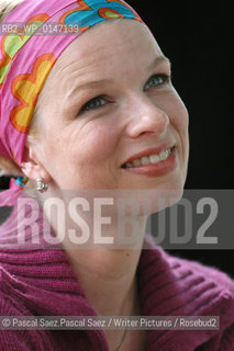 Norwegian writer Linn Ullmann (daughter of Liv Ullmann and Ingmar Bergman), author of Stella Descending, at the Edinburgh International Book festival 2004..Copyright©Pascal Saez.Pascal Saez/Writer Pictures/Rosebud2
