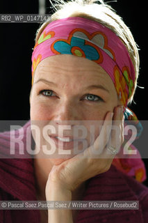 Norwegian writer Linn Ullmann (daughter of Liv Ullmann and Ingmar Bergman), author of Stella Descending, at the Edinburgh International Book festival 2004..Copyright©Pascal Saez.Pascal Saez/Writer Pictures/Rosebud2