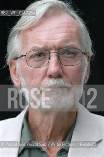 British writer Barry Unsworth, who has been a Booker Prize winner, at the Edinburgh International Book Festival 2003..Copyright©Pascal Saez.Pascal Saez/Writer Pictures/Rosebud2