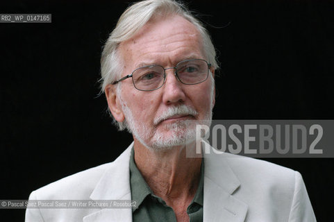 British writer Barry Unsworth, who has been a Booker Prize winner, at the Edinburgh International Book Festival 2003..Copyright©Pascal Saez.Pascal Saez/Writer Pictures/Rosebud2