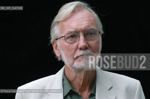 British writer Barry Unsworth, who has been a Booker Prize winner, at the Edinburgh International Book Festival 2003..Copyright©Pascal Saez.Pascal Saez/Writer Pictures/Rosebud2