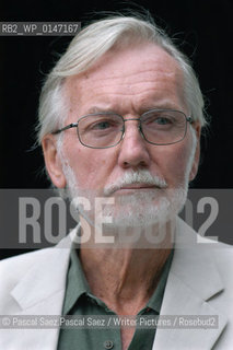 British writer Barry Unsworth, who has been a Booker Prize winner, at the Edinburgh International Book Festival 2003..Copyright©Pascal Saez.Pascal Saez/Writer Pictures/Rosebud2
