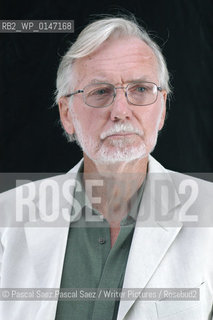 British writer Barry Unsworth, who has been a Booker Prize winner, at the Edinburgh International Book Festival 2003..Copyright©Pascal Saez.Pascal Saez/Writer Pictures/Rosebud2