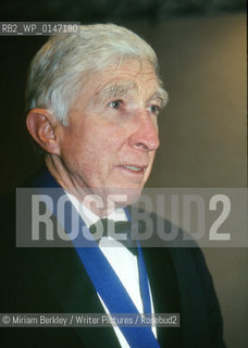 John Updike, author..Copyright©Miriam Berkley/Writer Pictures/Rosebud2