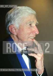John Updike, author..Copyright©Miriam Berkley/Writer Pictures/Rosebud2