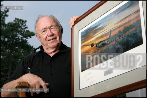 Captain Theodore Dutch  Van Kirk (84) July 25, 2005 who was the Navigating Officer on the B29 Bomber Anola Gay which dropped the atomic bomb on Hiroshima August 06, 1945. .copyright©Dan Callister/Writer Pictures/Rosebud2