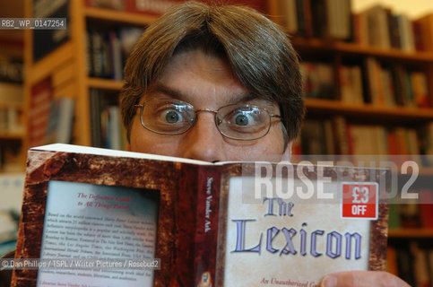 Steve Vander Ark, author of the controversial book, The Harry Potter Lexicon, an encyclopedic guide to all the characters in Harry Potter - signs copies at the  Borders in Fort Kinnaird shopping centre..Copyright©Dan Phillips/TSPL/Writer Pictures/Rosebud2