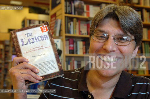 Steve Vander Ark, author of the controversial book, The Harry Potter Lexicon, an encyclopedic guide to all the characters in Harry Potter - signs copies at the  Borders in Fort Kinnaird shopping centre..Copyright©Dan Phillips/TSPL/Writer Pictures/Rosebud2