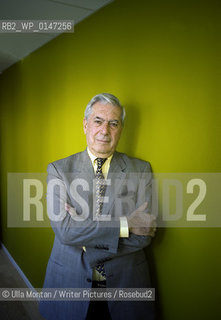 Author Mario Vargas LLosa....Copyright©Ulla Montan/Writer Pictures/Rosebud2