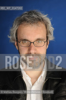Philippe Vasset..copyright©Mathieu Bourgois/Writer Pictures/Rosebud2