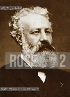 Jules Verne (1828-1905).French novelist..Copyright©NNG/Writer Pictures/Rosebud2