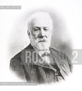 Jules Verne (1828-1905).French novelist..Copyright©NNG/Writer Pictures/Rosebud2