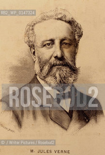 Julius VERNE,famous french writer,born in Nantes in 1828,.died at Amiens in 1905..©/Writer Pictures/Rosebud2
