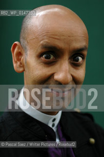 Writer Nury Vittachi at the Edinburgh International Book Festival 2007. ..Copyright©Pascal Saez/Writer Pictures/Rosebud2