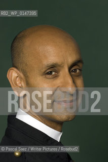 Writer Nury Vittachi at the Edinburgh International Book Festival 2007. ..Copyright©Pascal Saez/Writer Pictures/Rosebud2