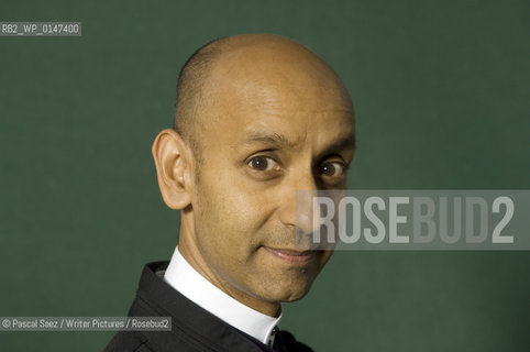 Writer Nury Vittachi at the Edinburgh International Book Festival 2007. ..Copyright©Pascal Saez/Writer Pictures/Rosebud2