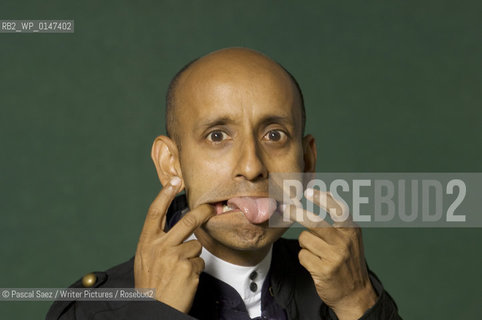 Writer Nury Vittachi at the Edinburgh International Book Festival 2007. ..Copyright©Pascal Saez/Writer Pictures/Rosebud2
