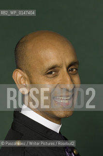 Writer Nury Vittachi at the Edinburgh International Book Festival 2007. ..Copyright©Pascal Saez/Writer Pictures/Rosebud2