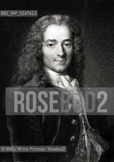 François-Marie Arouet (21 November 1694 – 30 May 1778), better known by the pen name Voltaire, was a French Enlightenment writer, essayist, deist and philosopher...Copyright©NMG/Writer Pictures/Rosebud2