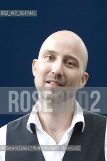Dan Vyleta, Canadian Novelist....copyright©Geraint Lewis/Writer Pictures/Rosebud2