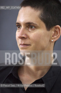 Writer and journalist Erica Wagner, author of Seizure, at the Edinburgh International Book Festival 2007. ..Copyright©Pascal Saez/Writer Pictures/Rosebud2