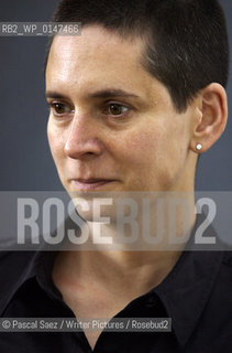 Writer and journalist Erica Wagner, author of Seizure, at the Edinburgh International Book Festival 2007. ..Copyright©Pascal Saez/Writer Pictures/Rosebud2